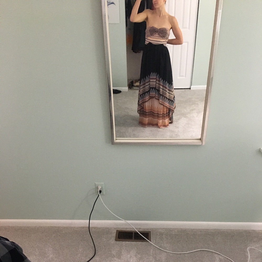 Free people maxi dress/gown